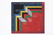 Эскиз шейного платка к Олимпиаде-80 Дизайнер: Т. Андреева 1980-е
