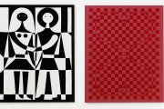 Декоративные панели Black and White и Double Heart, Александр Жирар, 1971. © Vitra