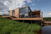 АрхиWood 2025 Дом-баня у реки_Московская область DIAGONAL Егорычев